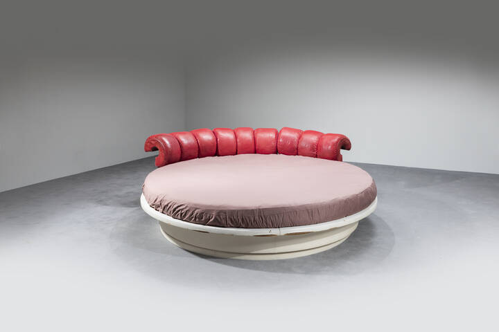 LUIGI MASSONI - Letto da centro mod. Lullaby