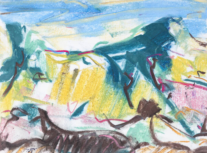 ADRIANO TUNINETTO - 'Senza titolo' 1963