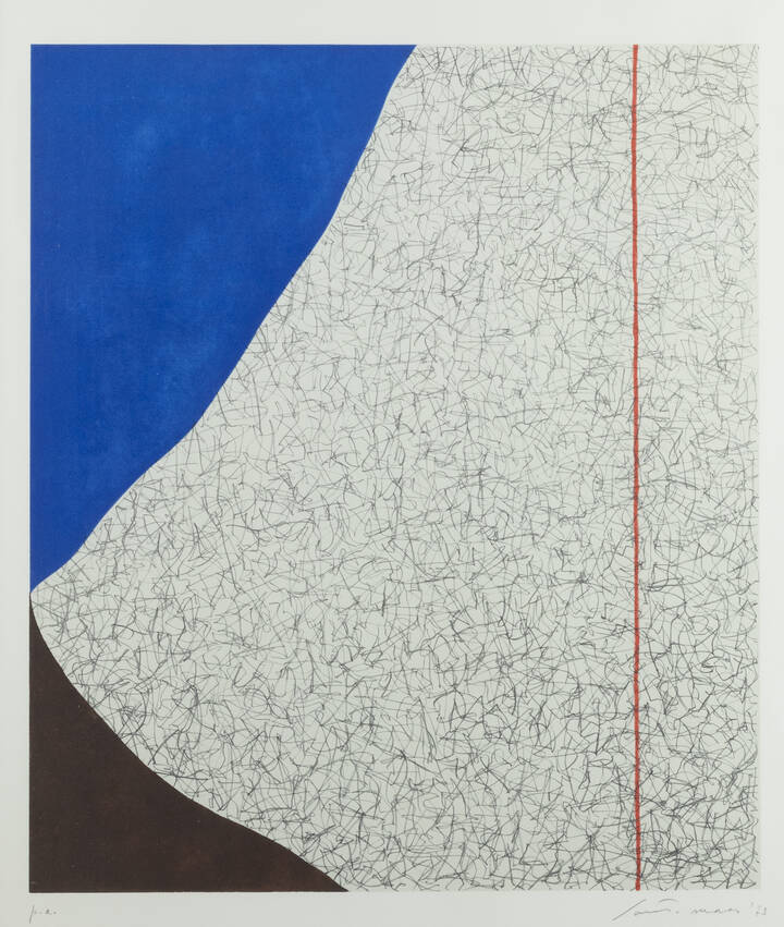 GIUSEPPE SANTOMASO - 'Senza titolo' 1973