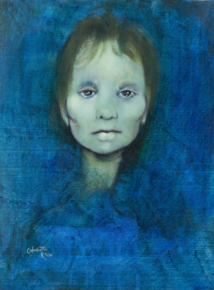 ENRICO COLOMBOTTO ROSSO - 'Volto'