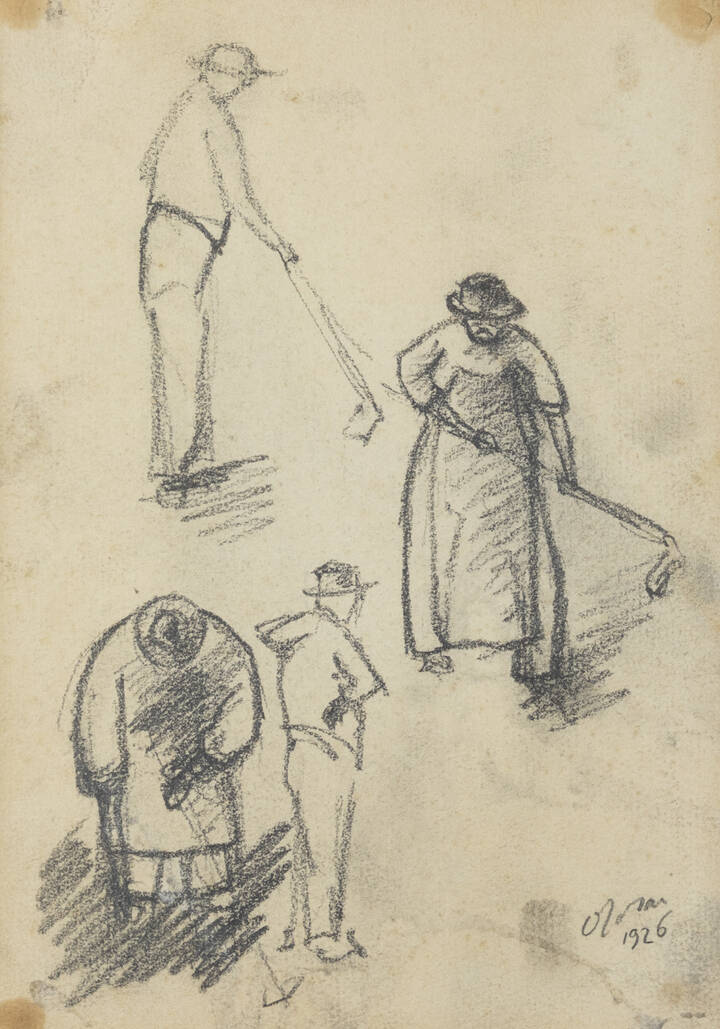 OTTONE ROSAI - 'Figure' 1926