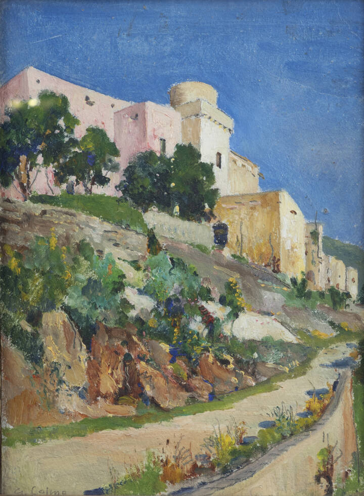 GIOVANNI COLMO - 'Paesaggio collinare' 29/9/1934