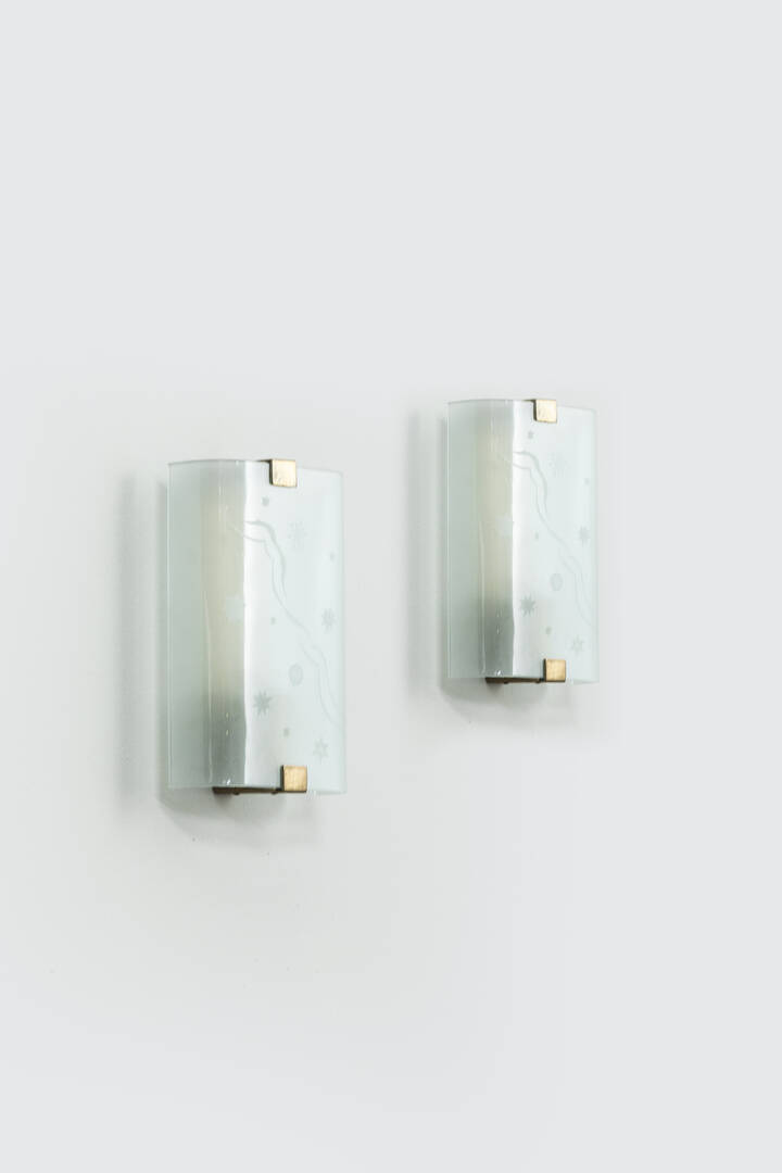 PIETRO CHIESA - Coppia di lampade <br>