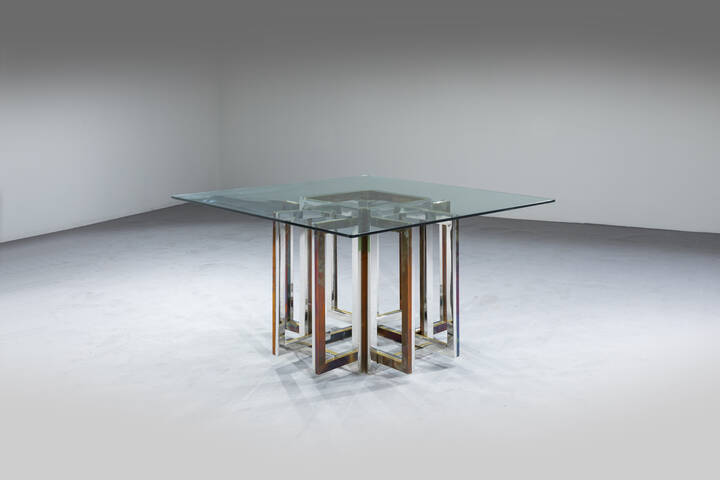 REGA ROMEO, attribuito - Tavolo<br>