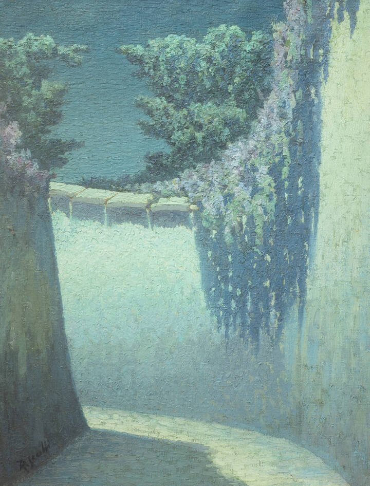 ANGELO RESCALLI - 'Vicolo silenzioso'