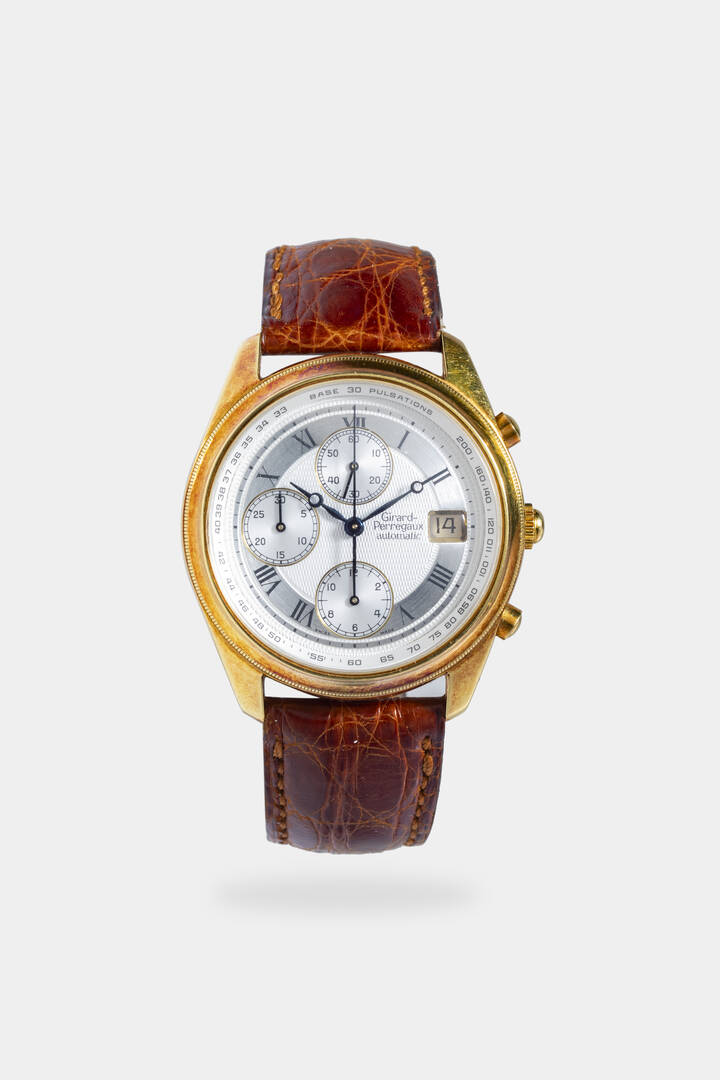 GIRARD PERREGAUX - Mod. 'Doctor Chronogaph , ref.4910, anni '90