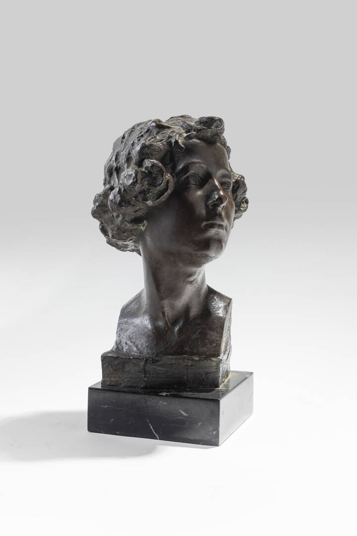 NATALE MANZO - 'Ritratto di fanciulla'