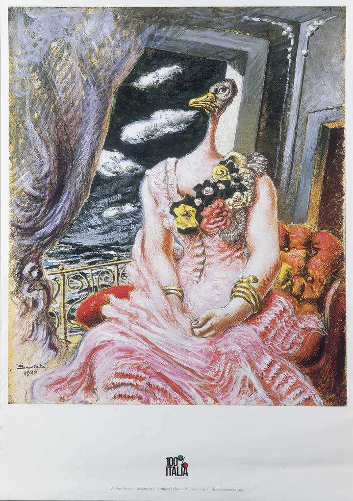 MANIFESTO - 'Alberto Savinio-Penelope, 1940'