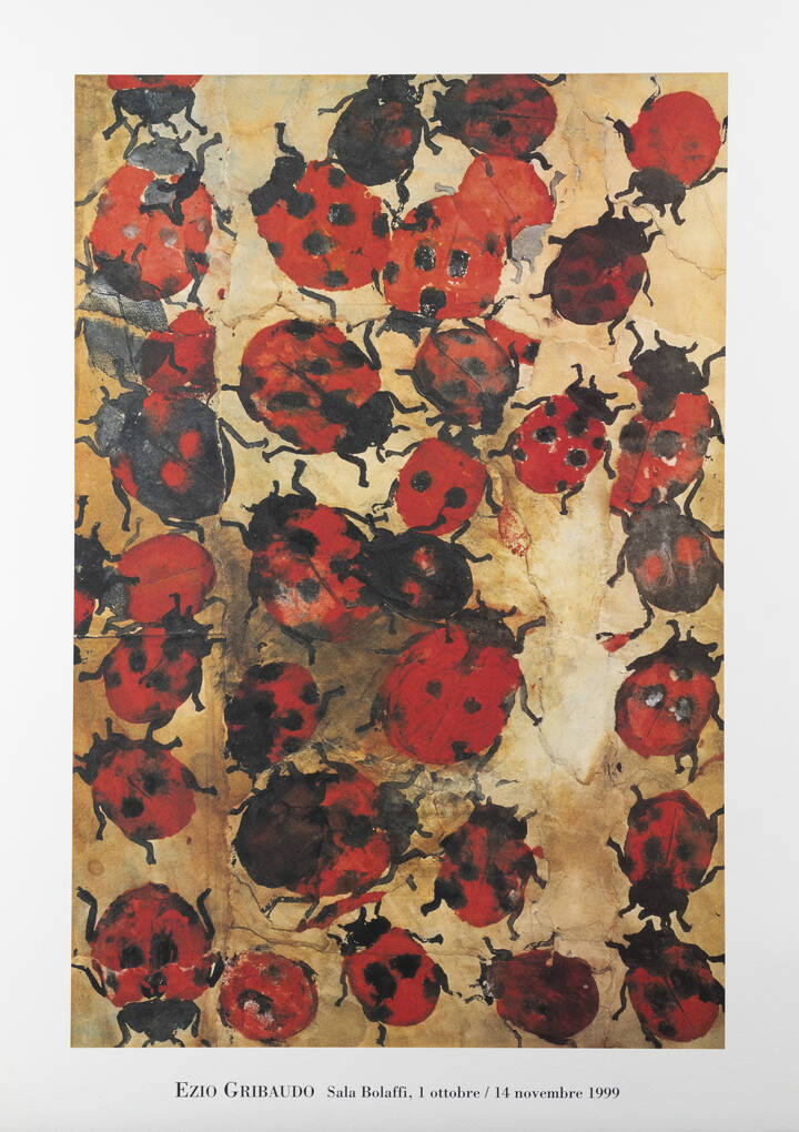 MANIFESTO - 'Ezio Gribaudo - Sala Bolaffi'