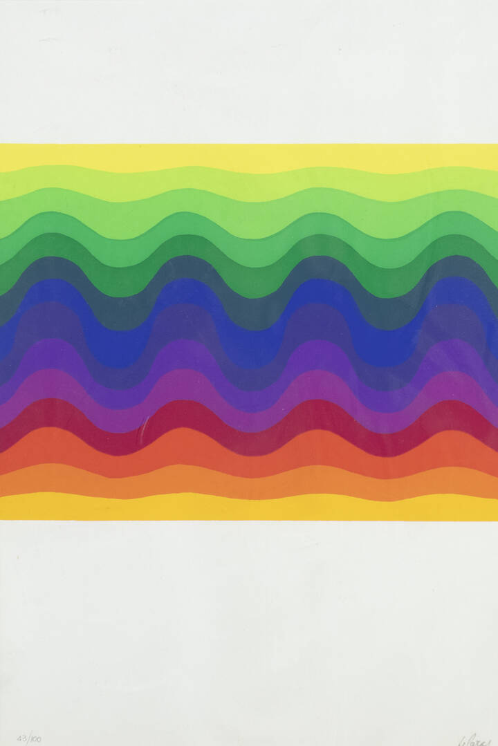 JULIO LE PARC - 'Senza titolo' 