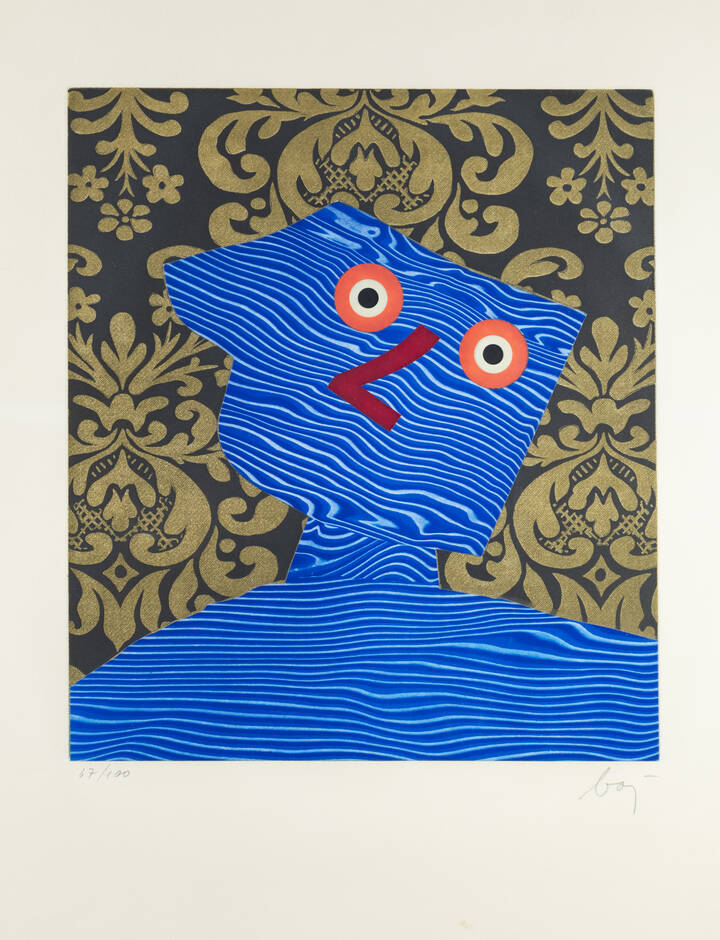 ENRICO BAJ - 'M. Dupont' 1971