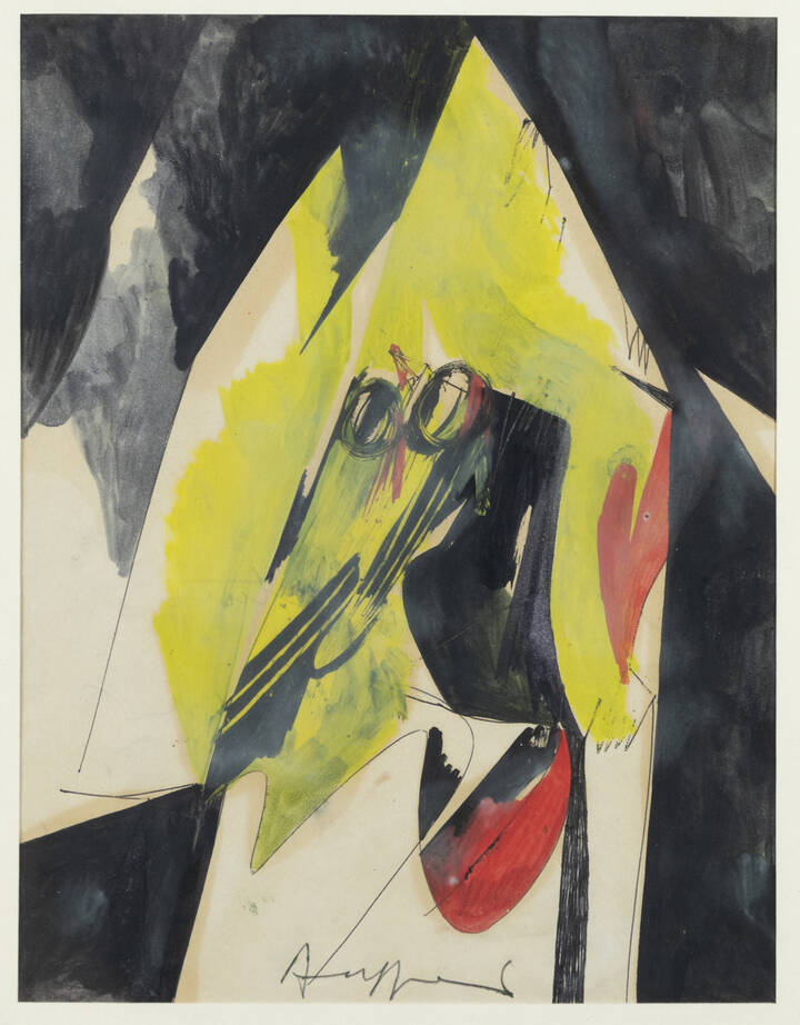 PIERO RUGGERI - 'Senza titolo', primi anni '70