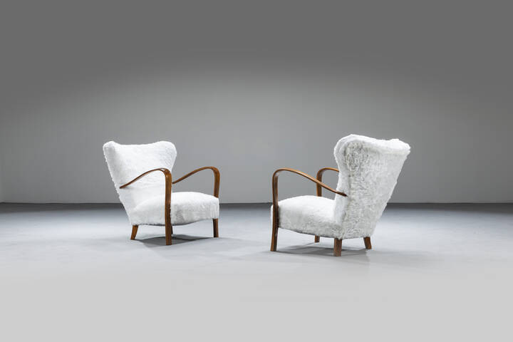 SILVIO CAVATORTA - Coppia di poltrone