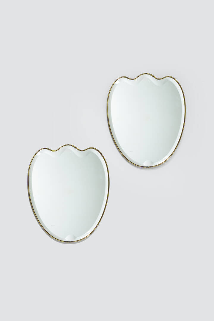 PRODUZIONE ITALIANA - Coppia di specchi da parete