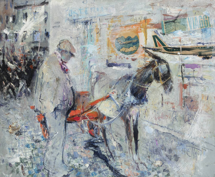 MICHELE BARETTA - 'Uomo e asino' 1973