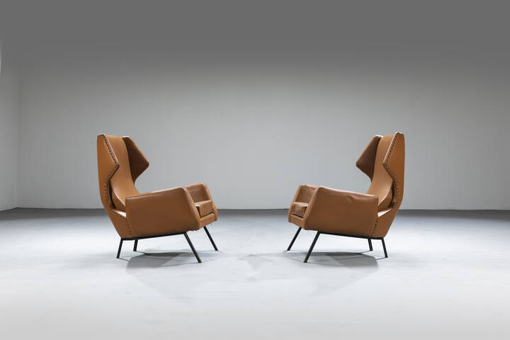 PRODUZIONE ITALIANA - Coppia di poltrone 