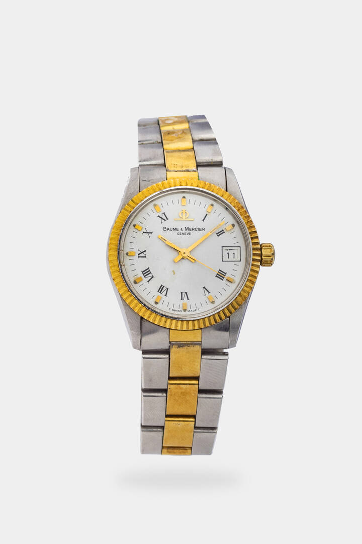 BAUME & MERCIER - Mod. “Baumatic Quartz”, ref. 5188, anni '80