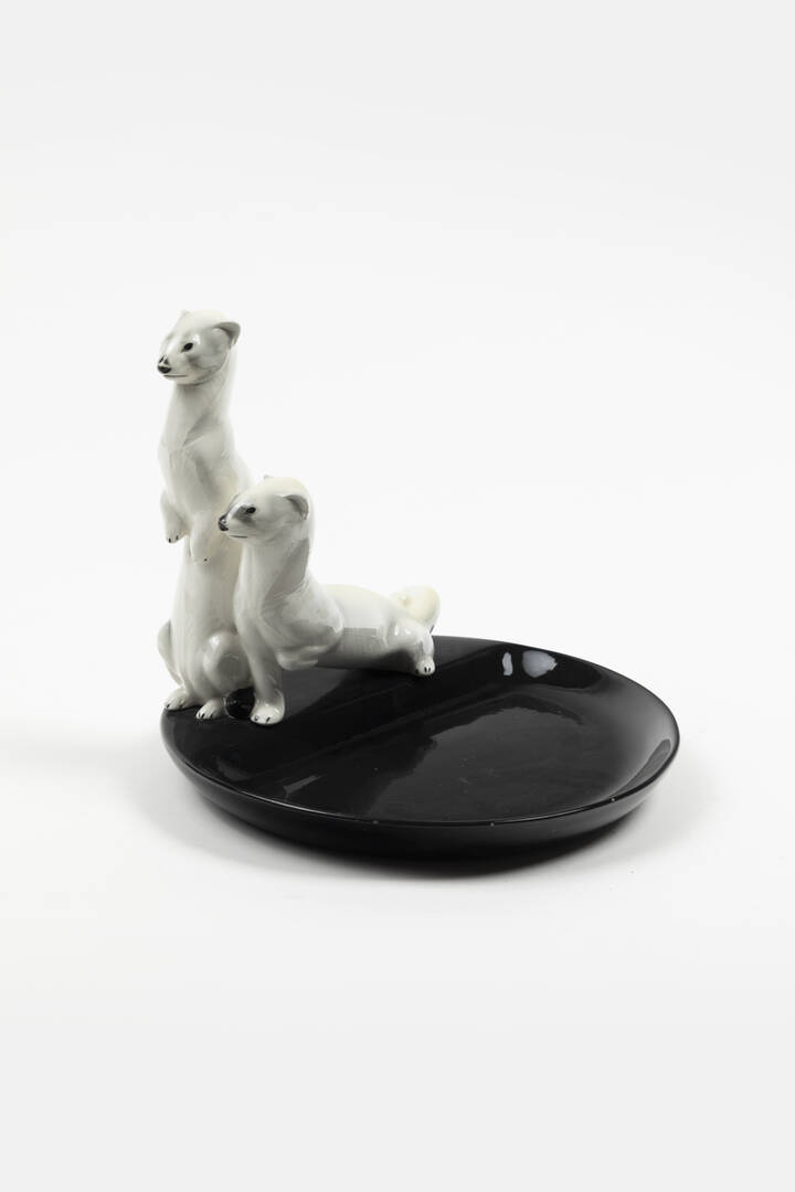 FELICE TOSALLI - 'Ermellini su piatto' 1931 ca