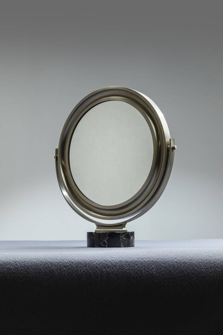 SERGIO MAZZA - Specchio da tavolo mod. Narciso