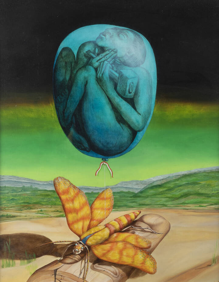 FABRIZIO RICCARDI - 'Oggi è morto un artista' 1973