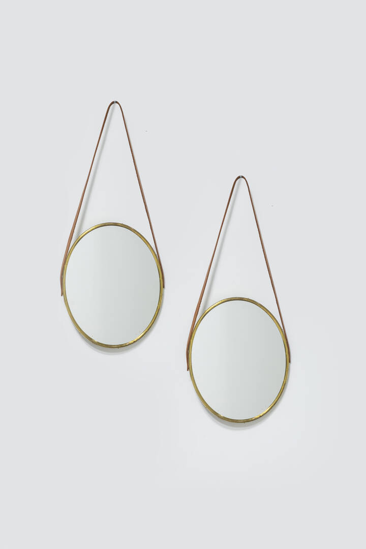 PRODUZIONE ITALIANA - Coppia di specchi da parete