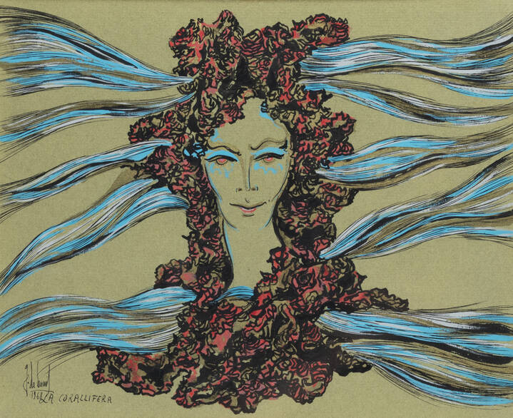 GUIDO DE BONIS - 'La corallifera' 1968