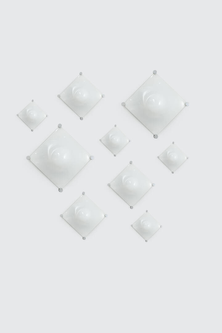 ELIO MARTINELLI - Nove appliques mod. Bolla