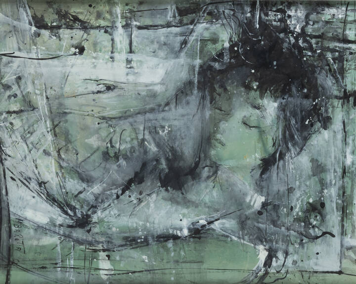 MICHELE BARETTA - 'Senza titolo' 1962