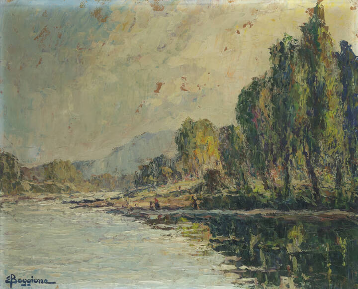 ENRICO BOGGIONE - 'Lago di montagna'