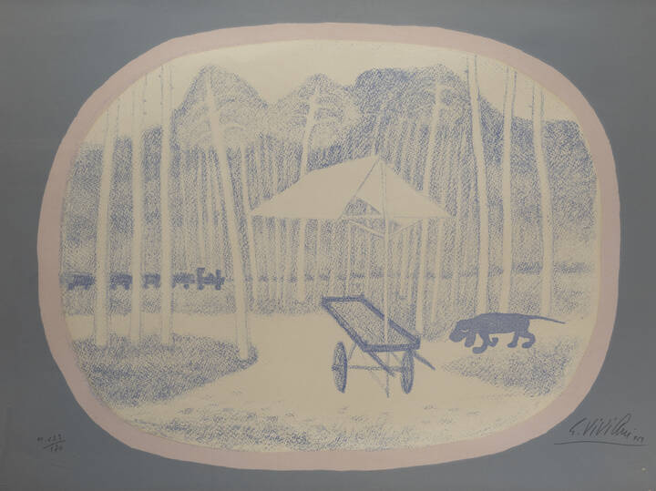 GIUSEPPE VIVIANI - 'Il carrettino' 1963