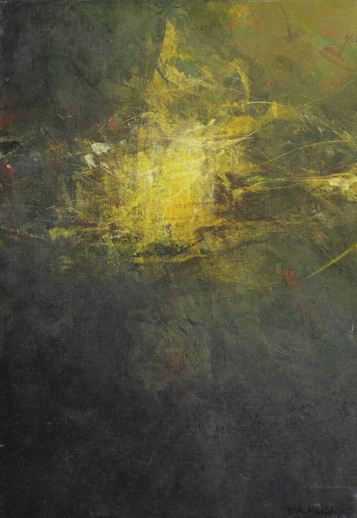 GEORGE D'ALMEIDA - 'Painting' 12.5.86