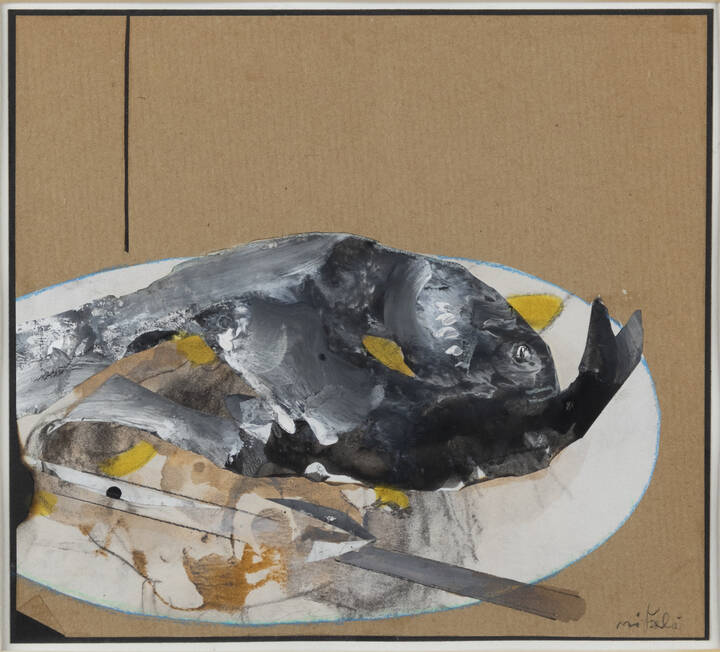 GIANCARLO VITALI - 'Pesci nel piatto' 1995