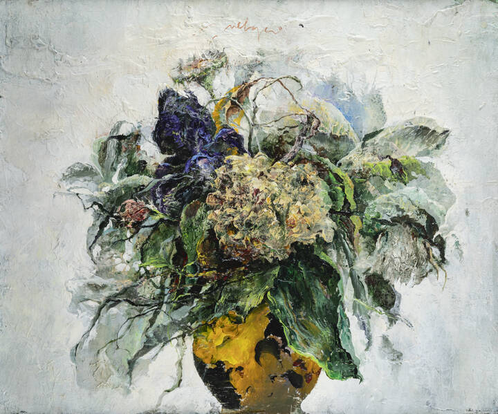 VELASCO (Velasco Vitali)  - 'L'iris viola' 1986