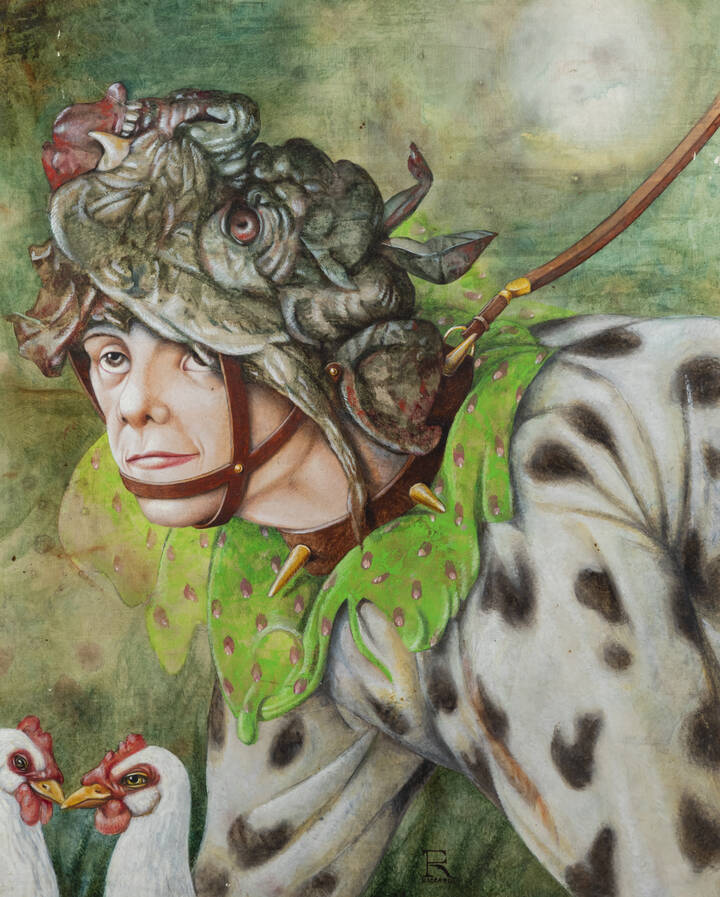 FABRIZIO RICCARDI - 'Dalla parte delle galline', Firenze