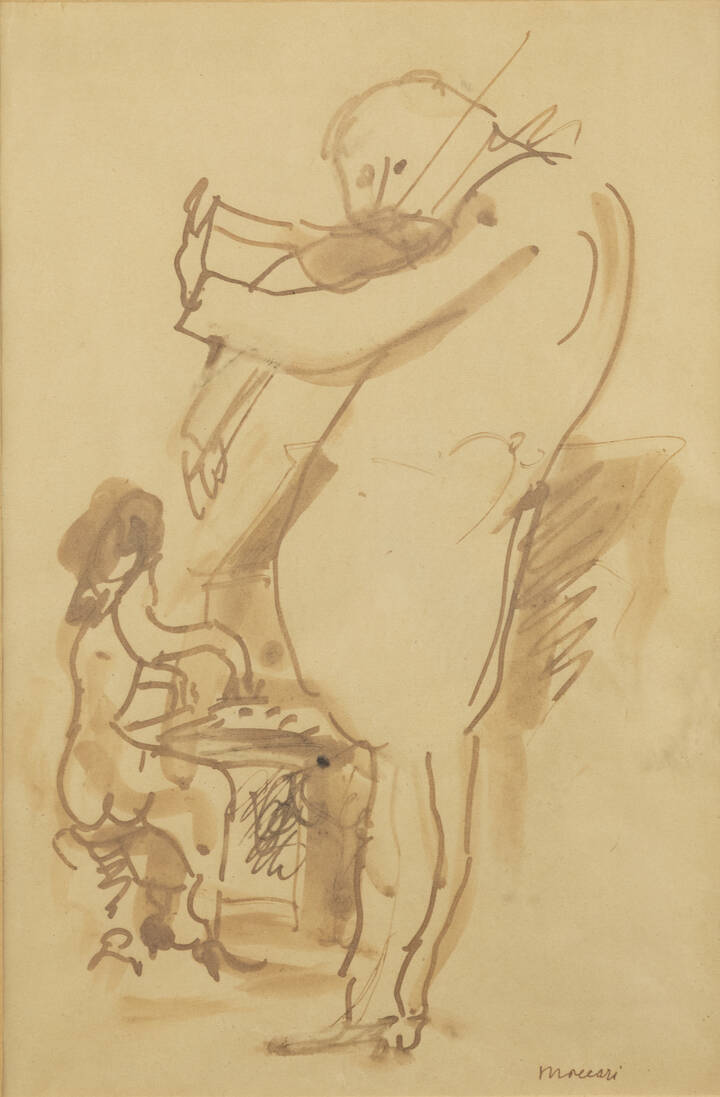 MINO MACCARI - 'Musicisti'