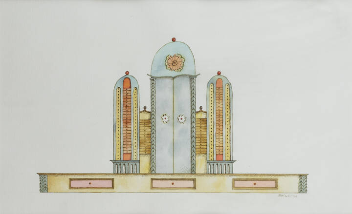 TULLIO PERICOLI - 'Senza titolo' 1998