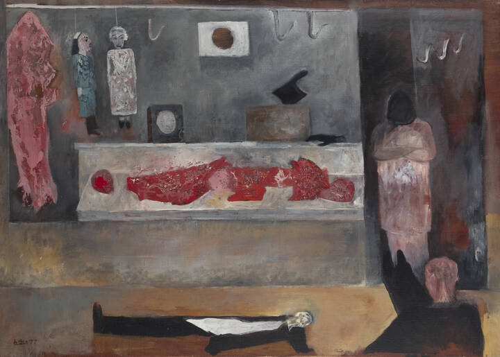 MARIO LATTES - 'Senza titolo' 1977