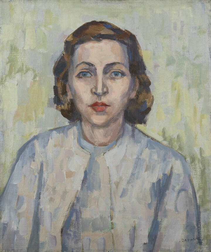 DAPHNE MAUGHAM CASORATI - 'Ritratto di Bianca Accornero in Vallora'