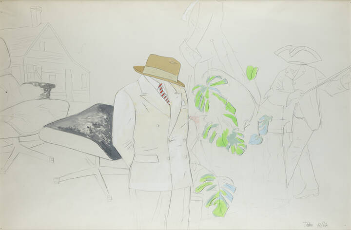 EMILIO TADINI - 'Senza titolo' 11/'67