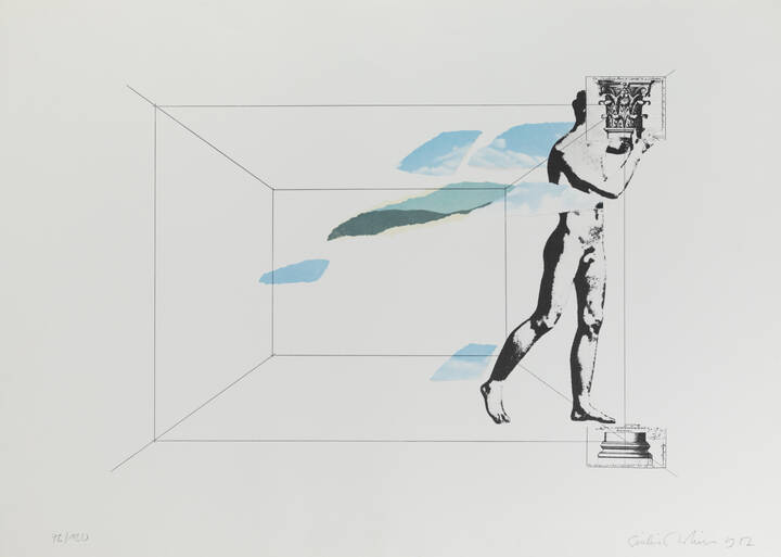 GIULIO PAOLINI - 'Cariatide' 1982