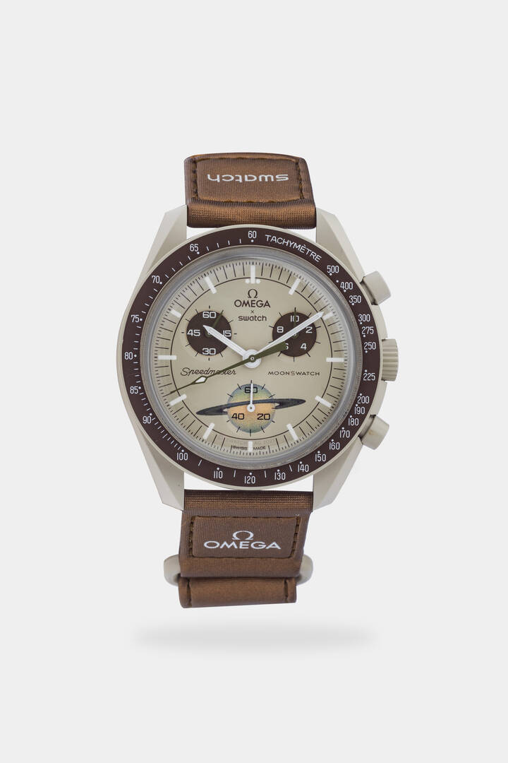 SWATCH - Mod. 'Moonswatch Saturn', serie recente