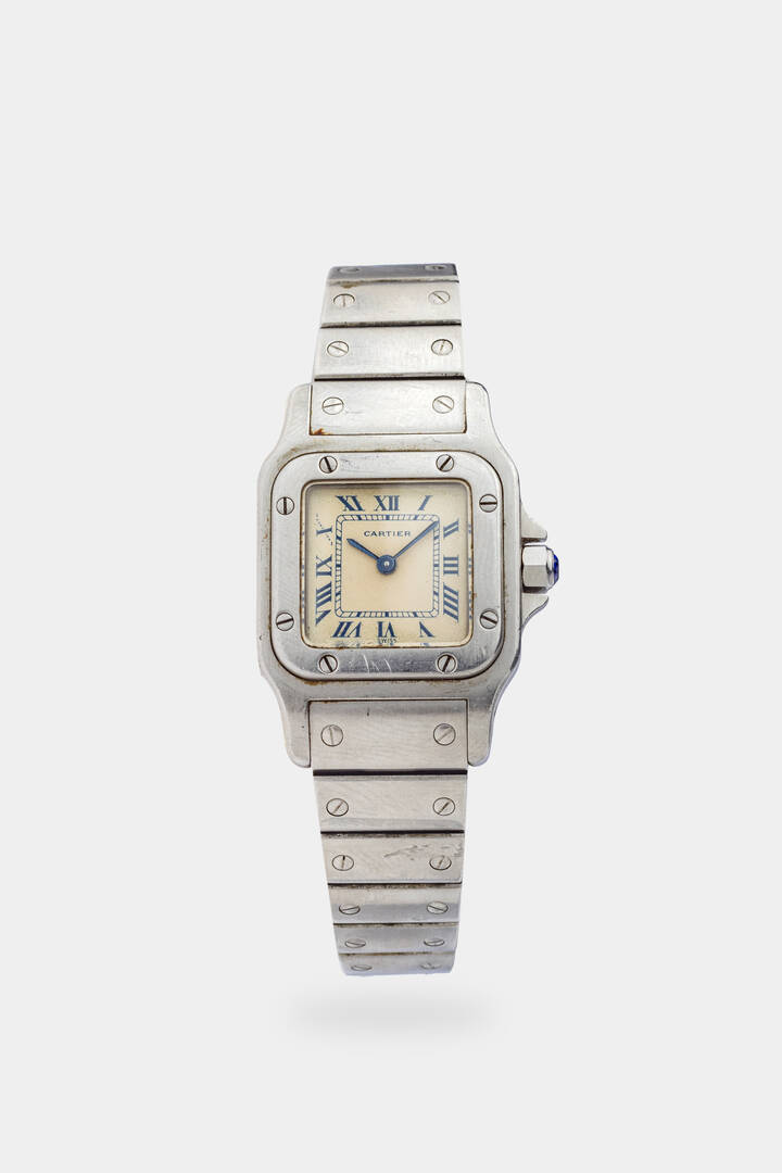 CARTIER - Mod. 'Santos Lady', ref. 966930, anni '90