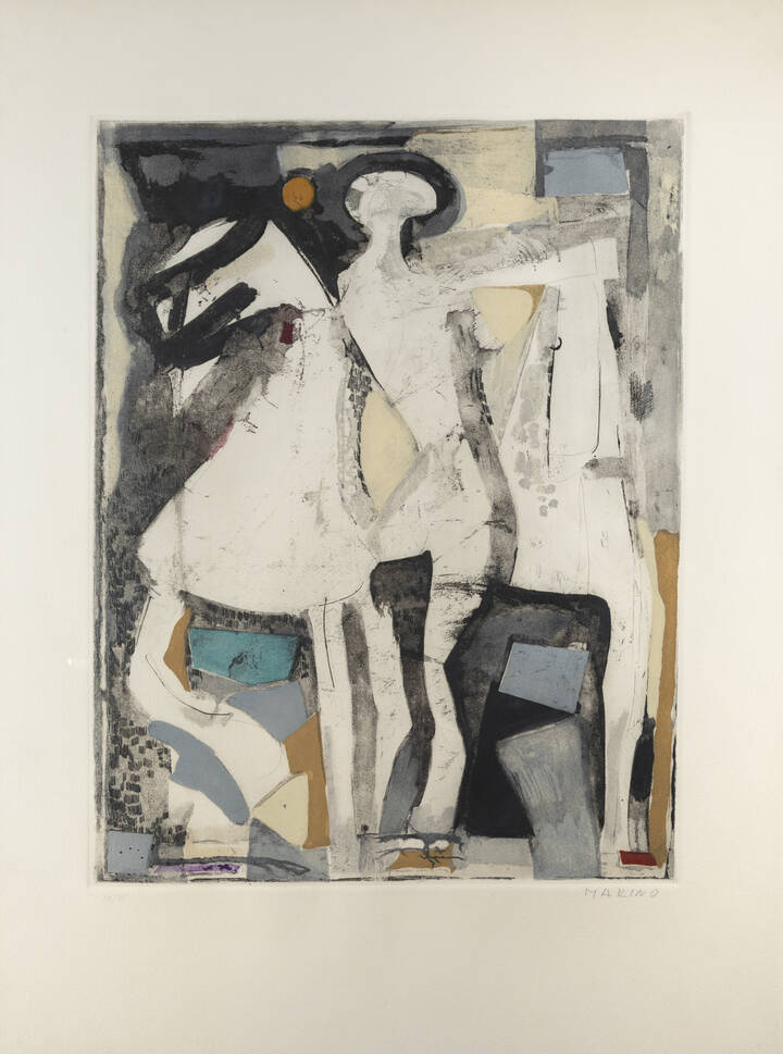 MARINO MARINI - 'In equilibrio' 1975