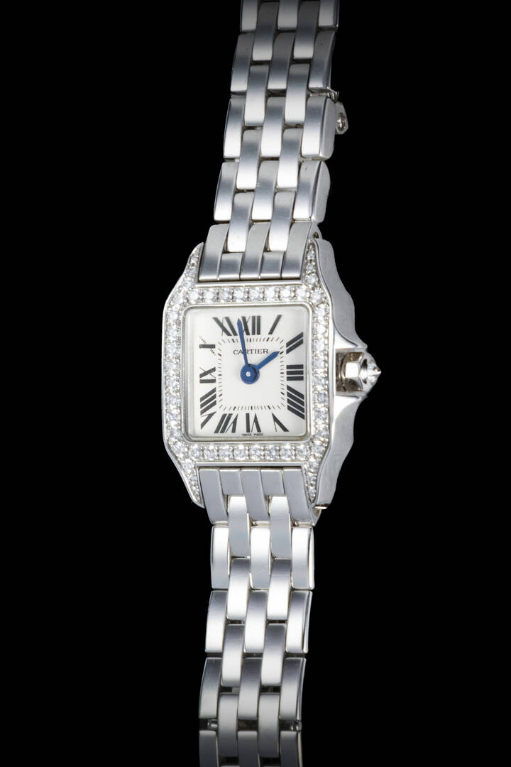 CARTIER - Mod. “Santos Lady”, ref. 2854, anno 2007