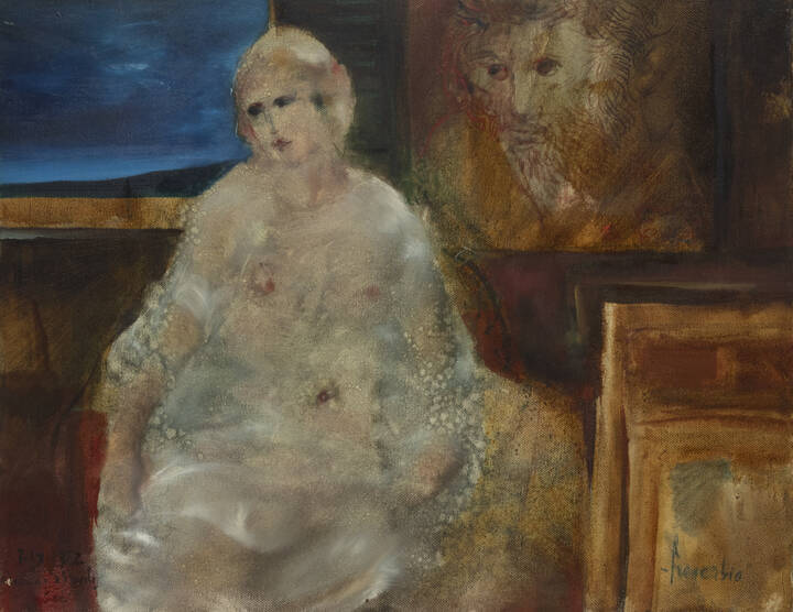 LUCIANO PROVERBIO - 'Diavolo dipinto' 1972