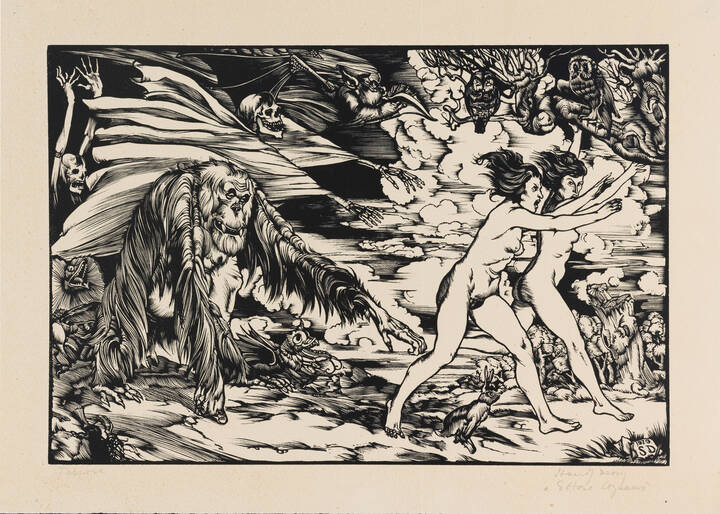 STANISLAO DESSY - 'Terrore' 1929