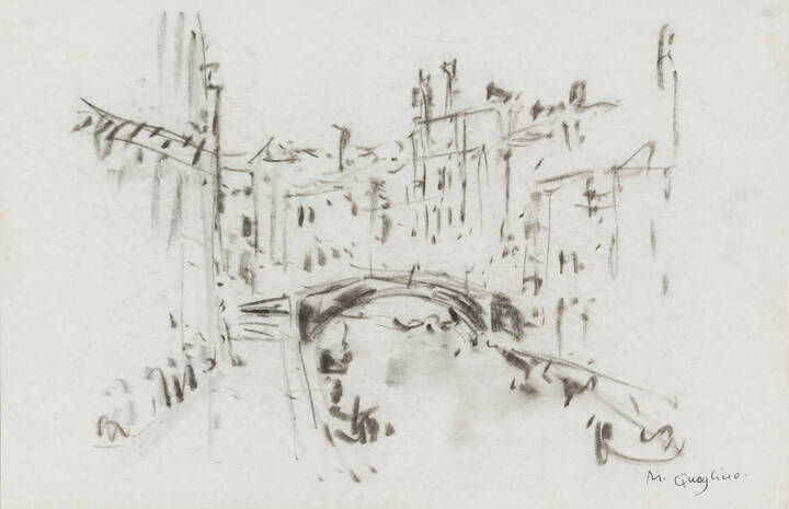 MASSIMO QUAGLINO - 'Canale veneziano' 