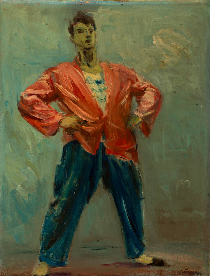 LUIGI SPAZZAPAN - 'Peso piuma'  1939