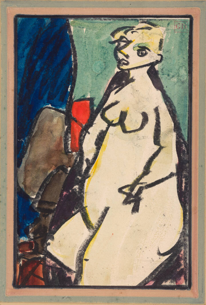 GIULIO DA MILANO - 'Nudo' 1949 