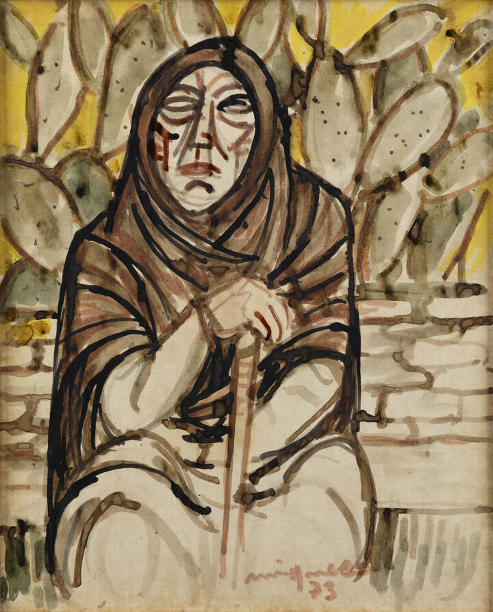 GIUSEPPE MIGNECO - 'Figura' 1973